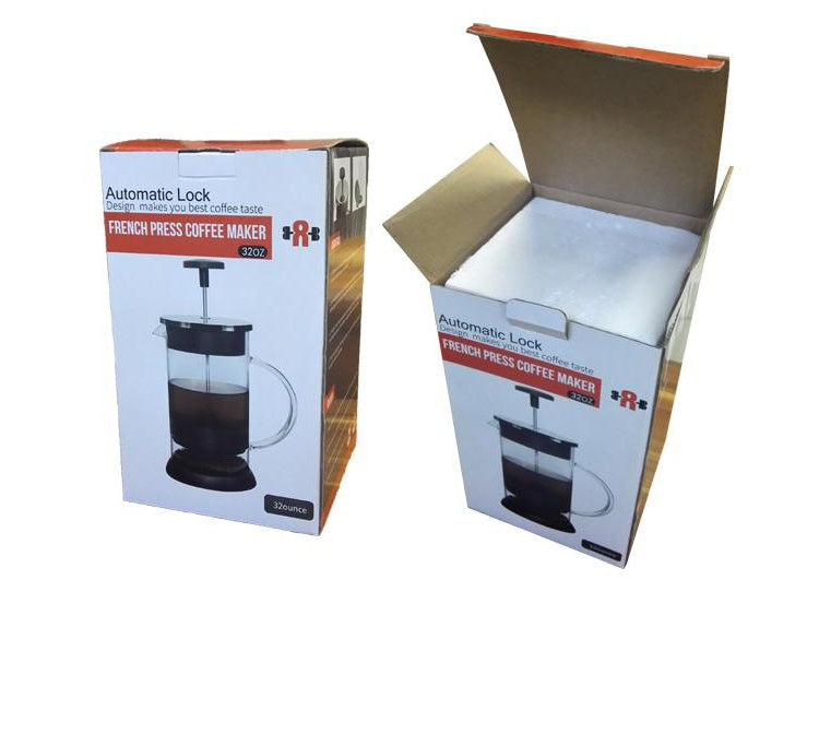 New French Press High Borosilicate Coffee Filter