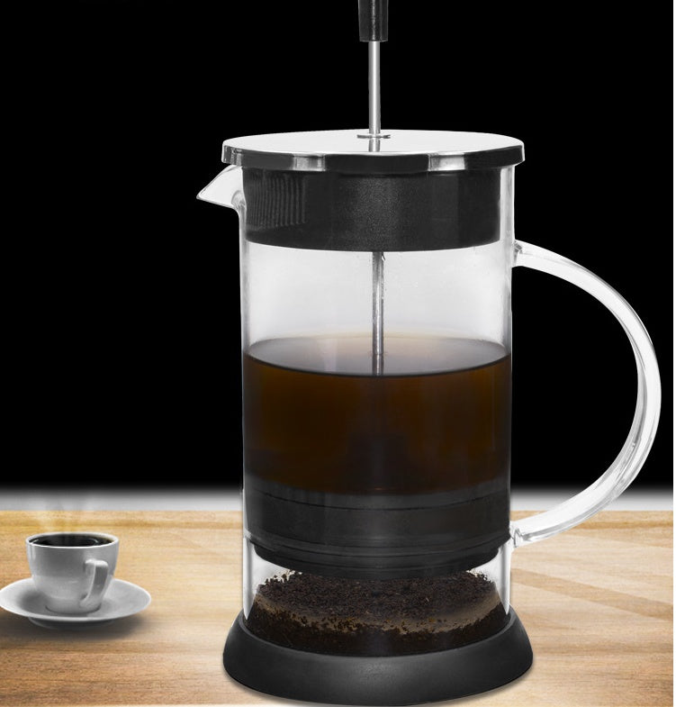 New French Press High Borosilicate Coffee Filter